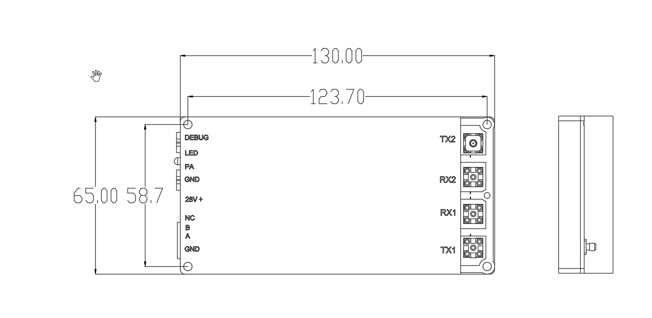 SDR Digital Source Module detail 2